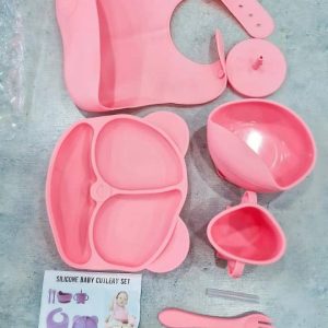 ظرف غذای کودک 8 تیکه سیلکونی