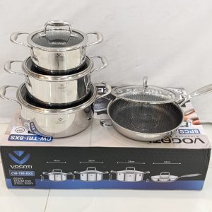 سویس قابلمه استیل کف لیزری ووگاتی